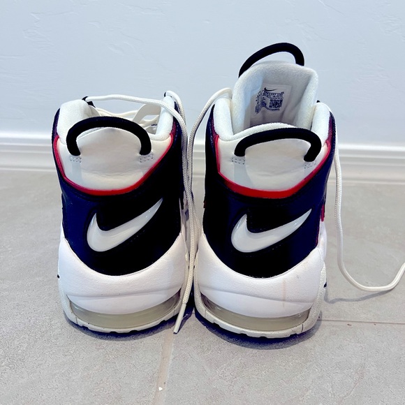 Nike Air More Uptempo 96, Trading Cards Primary Colors, Size 11.5 Men’s - Picture 2 of 5